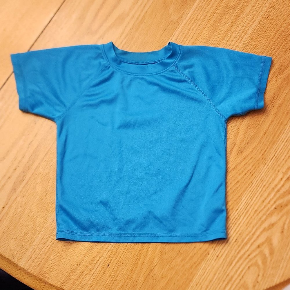 Kanu Blue Toddler Rashguard Size 4T